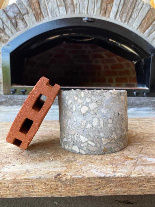 Die Bohrkerne nach dem Bohren
