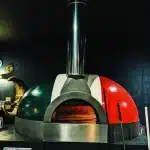 Joy Pizzaofen in italienischer Tricolore Lackierung