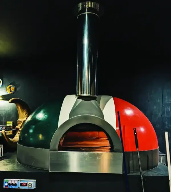 Joy Pizzaofen in italienischer Tricolore Lackierung