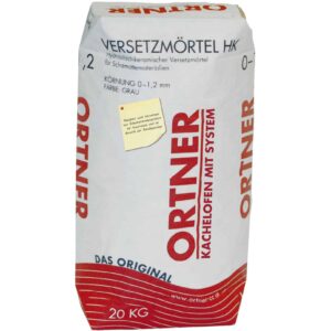 Ortner Versetzmörtel zum Bau eines Pizzaofens