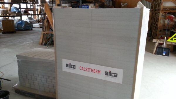 Calcium Silikat Platte von Silca hochwertiger Holzbackofen Dämmstoff