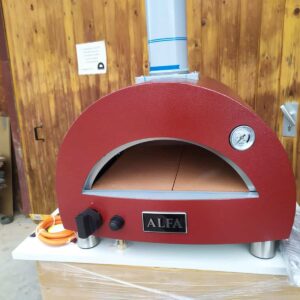 Alfa Portable mit Blick in den Backraum