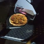 Pizza backen beim Test eines Glowen Raptor