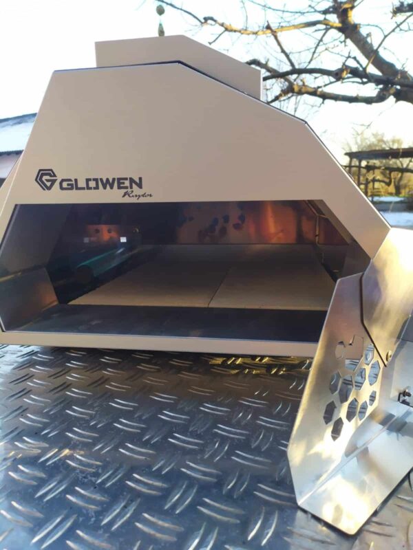 Glowen Raptor Innenansicht mit Gasbrenner