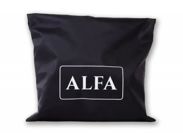 Tasche in der Alfa Cover aufbewahrt wird