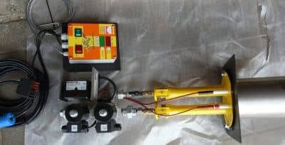 Alte Steuerung eines Avanzini Gasbrenners