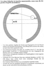 Montageplan eines Avanzini Gasbrenners