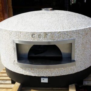 Forni Ceky Granvolta mit Marmor Palladio Steinbackofen
