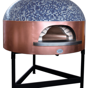 Ambrogi Napoli Pizzaofen mit Mosaik Dom