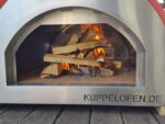 Holzfeuer in einem Kupinox 1