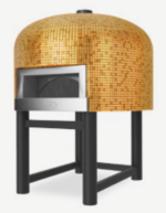 MAM Napoli Pizzaofen mit goldenem Mosaik
