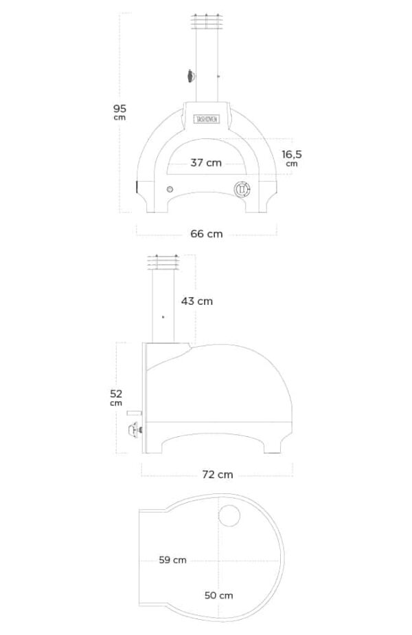 Zeichnung Tashoven Galileo 50