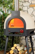 Tashoven Gas und Holz Pizzaofen auf Gestell