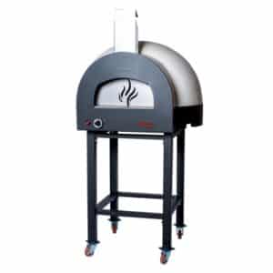 Zio Ciro Subito Cotto 60 mit Tisch und Rollen und Gasbrenner