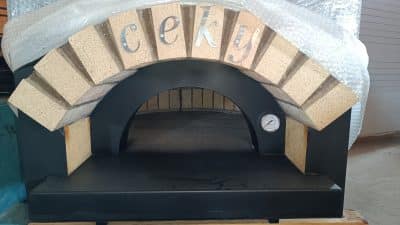 Forni Ceky Rotondo 80 Pizzaofen Frontbogen