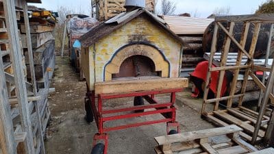 Pizzaofen ausleihen Les Cheminees FD 80