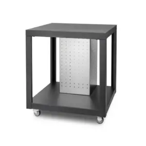 Clementi Pizzaofen Tisch mit Halter für Gasflasche