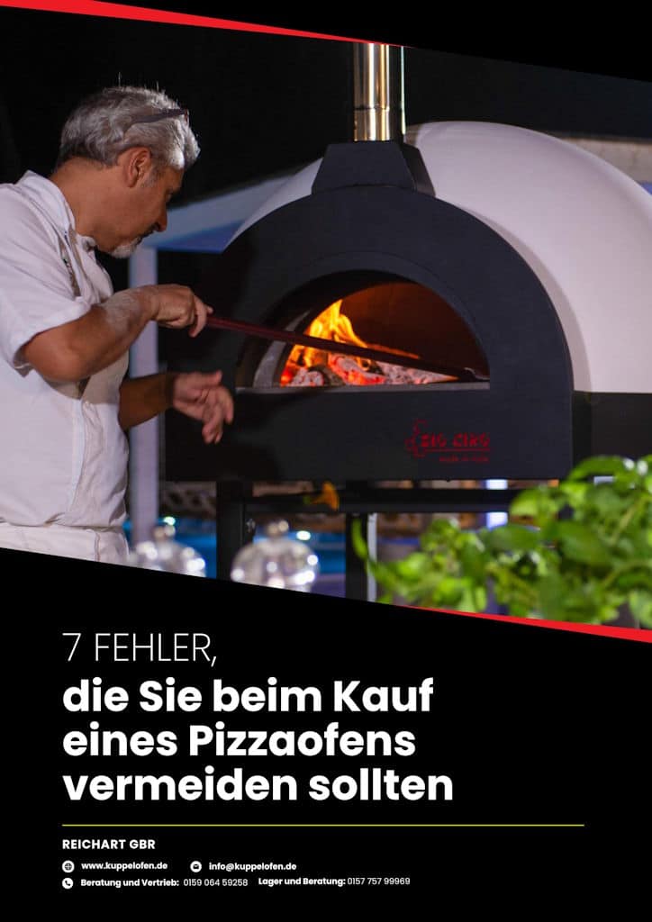 Cover eBook 7 Fehler vor Pizzaofen Kauf
