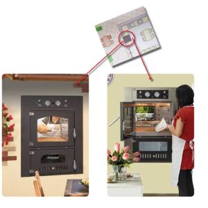 Rosso Fuoco Holzbackofen Quattrostagioni