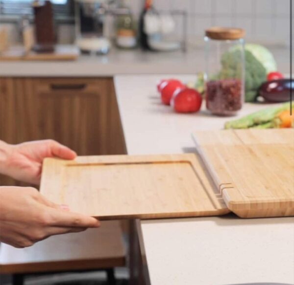 ChopBox Schneidebrett Auffangschale