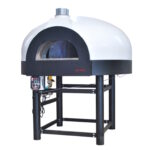 Gastro Pizzaofen Zio Ciro Pro 140 auf Gestell mit Gasbrenner