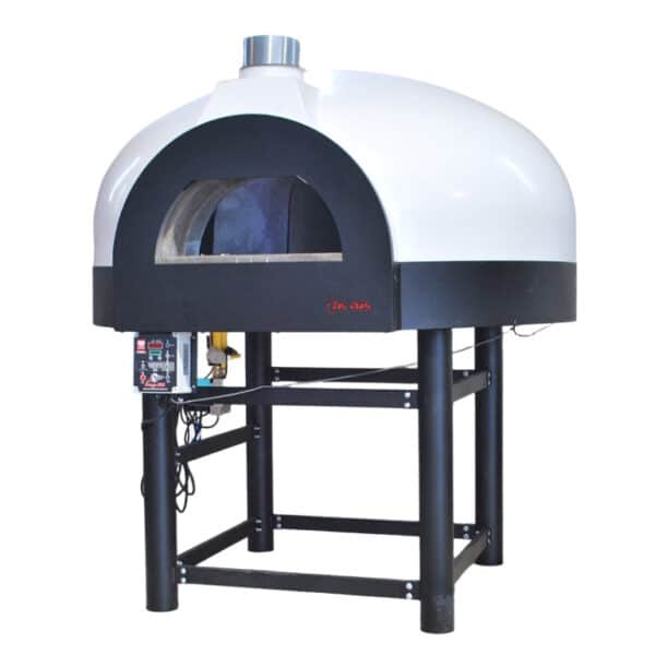Gastro Pizzaofen Zio Ciro Pro 140 auf Gestell mit Gasbrenner